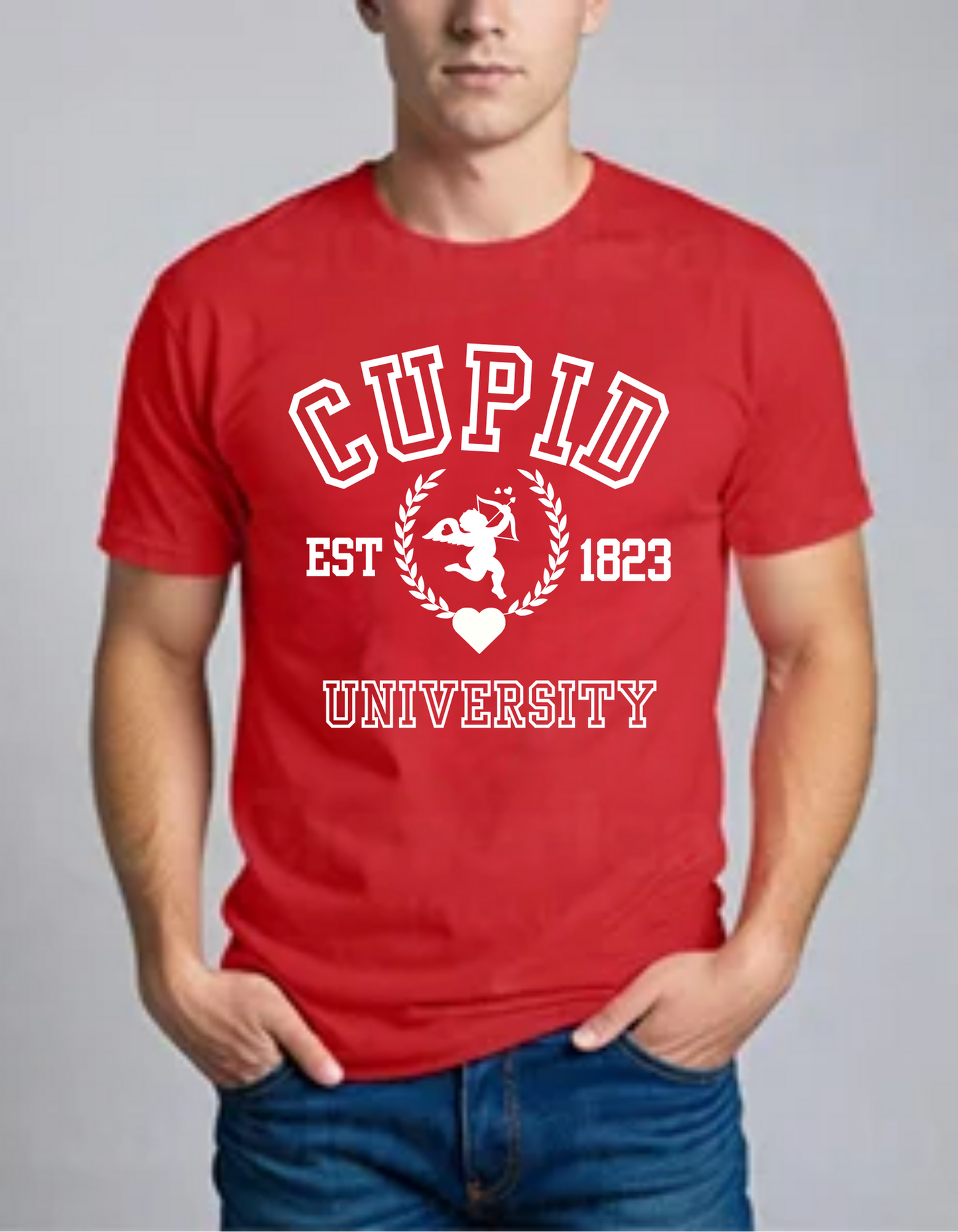 Cupid T-Shirt Valentine Sweatshirt Hoodie for Wife/Husband Girlfriend/Boyfriend