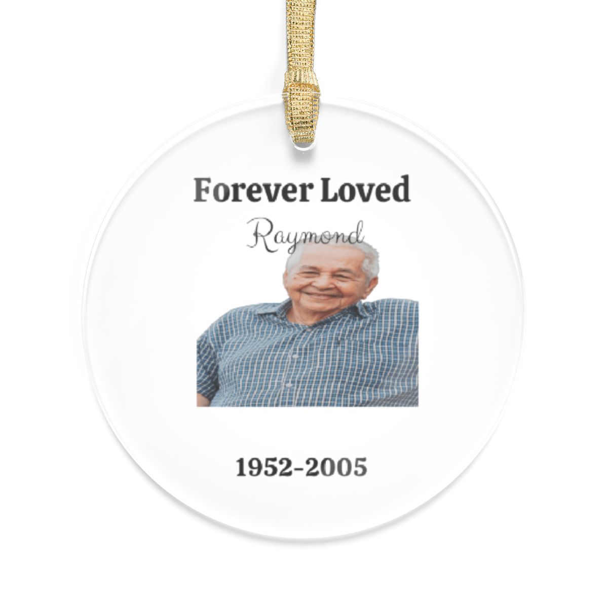 Loved One Memorial /*  Acrylic Ornament