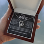 To My Love Necklace-Gift for Wife, Girlfriend, Fiance, Soulmate