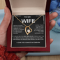 To My Love Necklace-Gift for Wife, Girlfriend, Fiance, Soulmate