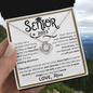 Senior Love Knot Necklace