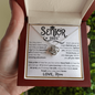 Senior Love Knot Necklace