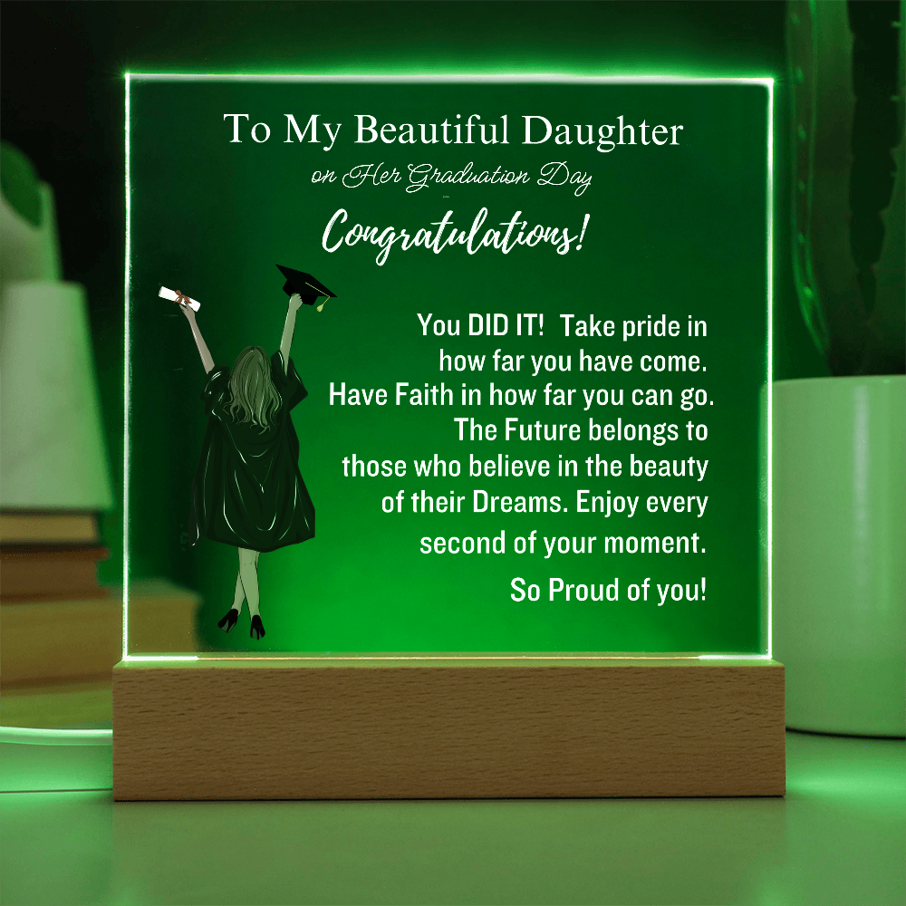 Graduation Acrylic Plaque
