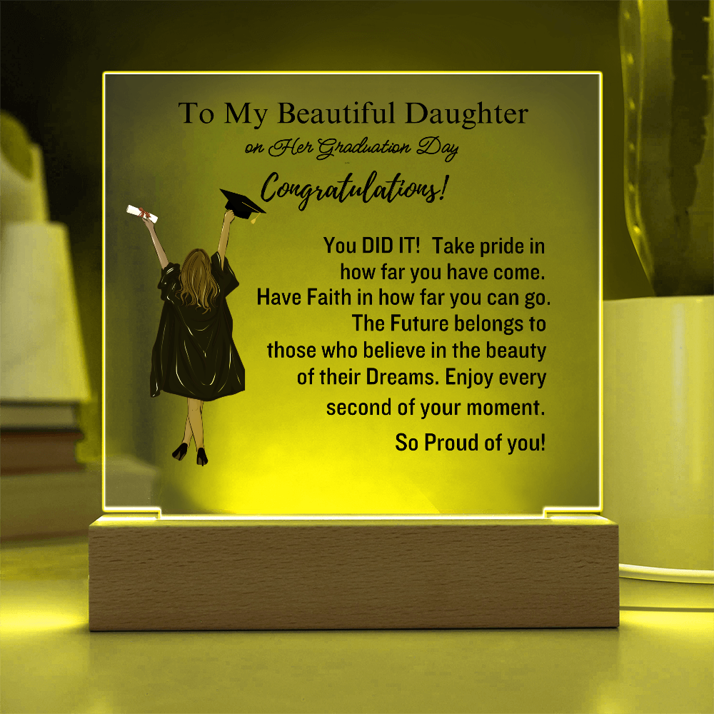 Graduation Acrylic Plaque