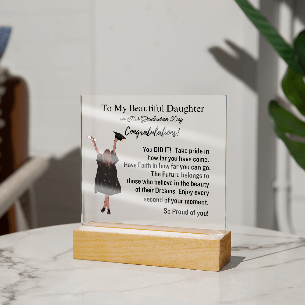 Graduation Acrylic Plaque