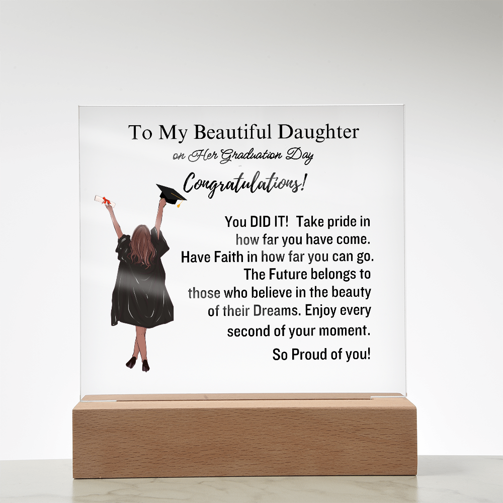 Graduation Acrylic Plaque