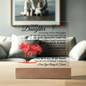 To My Daughter/Beautiful Chapter/Acrylic Plaque