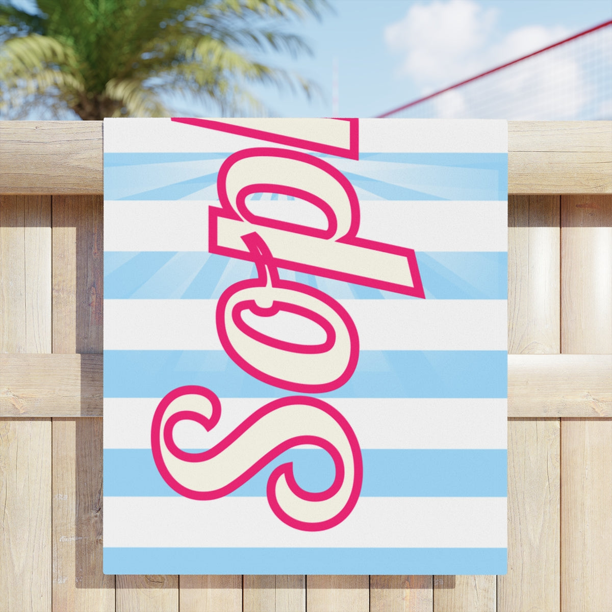 Personalized Beach Towel Family Vacation, Bridesmaids Gift, Bachelorette Gifts