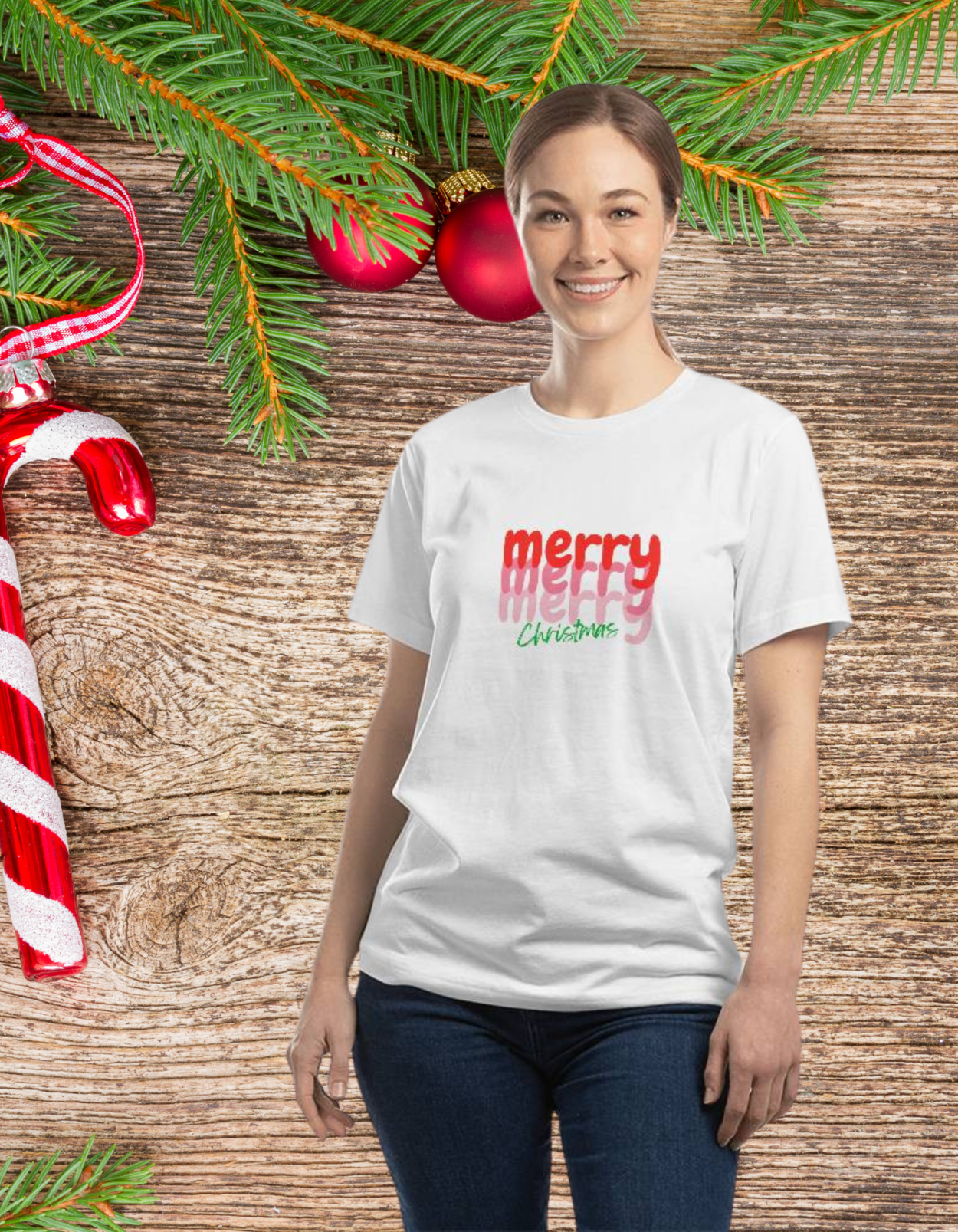Merry Triple Holiday T-Shirt