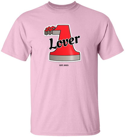 #1 Lover Personalized Cotton T-Shirt His/ Hers