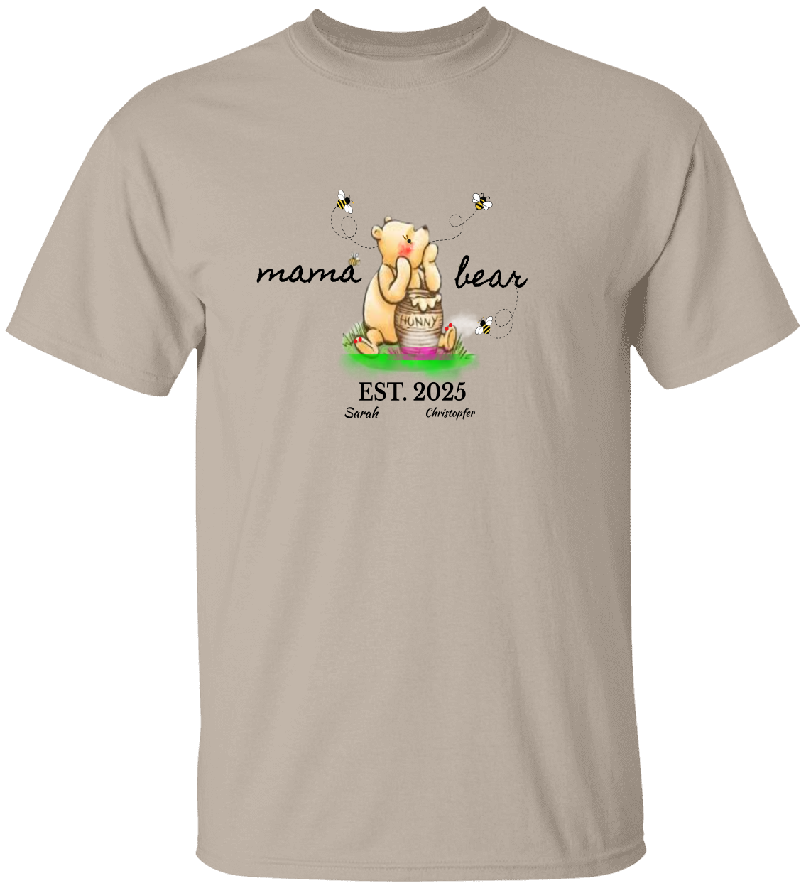 Mama, Nana, Mimi Bear Personalized T- Shirt*