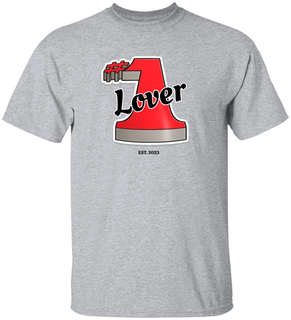 #1 Lover Personalized Cotton T-Shirt His/ Hers