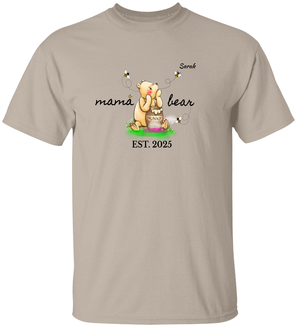 Mama, Nana, Mimi Bear Personalized T- Shirt*