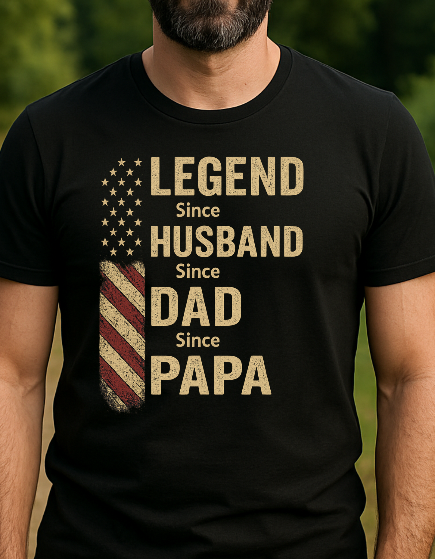 Father's Day Legend Husband Dad Papa Personalized Since Shirt*