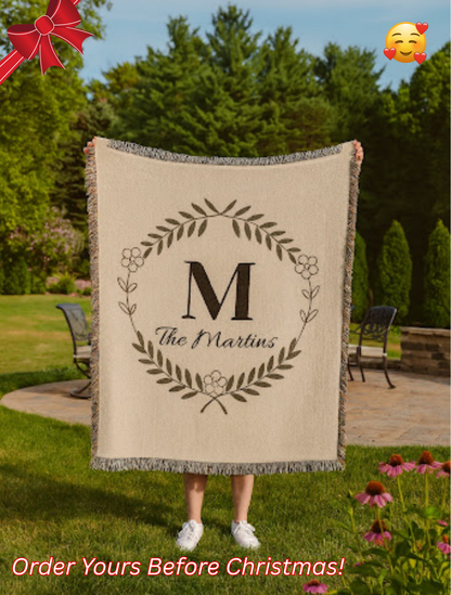 Heirloom Artwork Woven Blanket