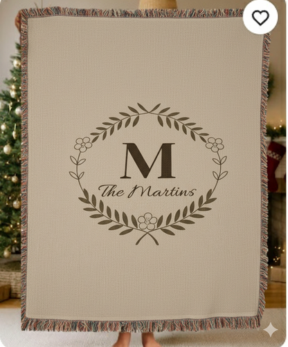 Heirloom Artwork Woven Blanket