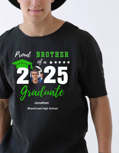 GRADUATION Proud  Personalized  Family Group T-Shirt