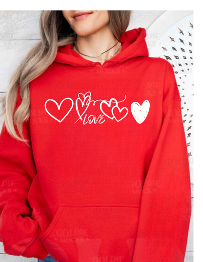 Valentine Group Hearts T-Shirt /Sweatshirt /Hoodie