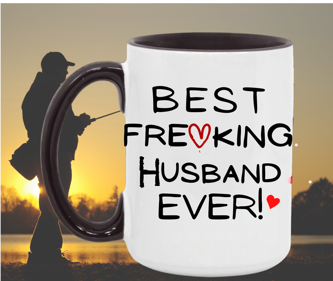 Best Freaking Husband Ever Love Mug
