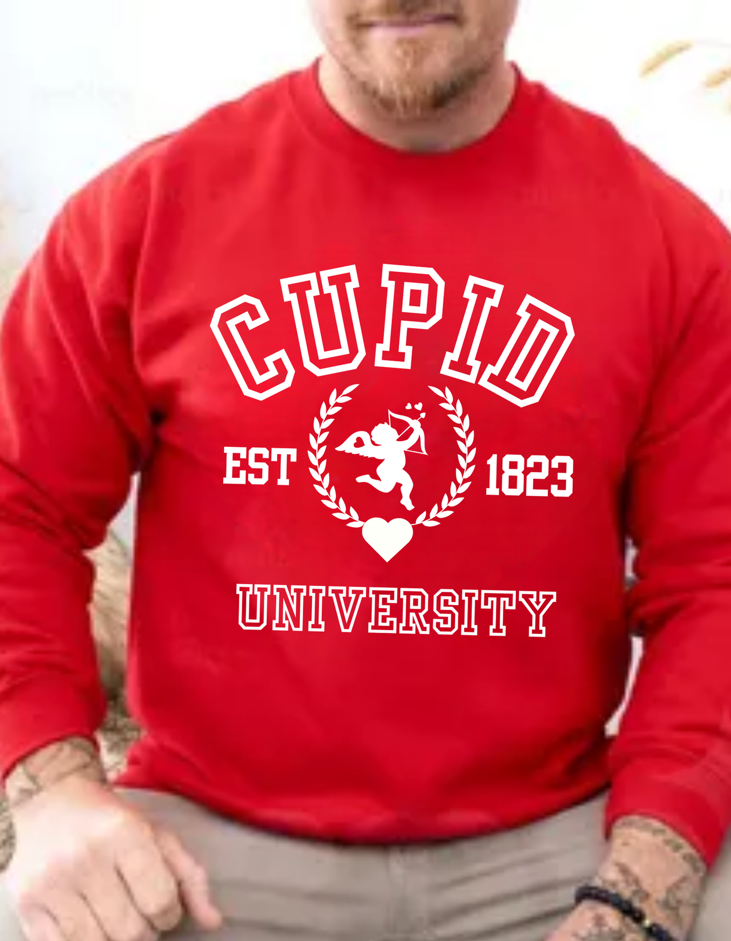 Cupid T-Shirt Valentine Sweatshirt Hoodie for Wife/Husband Girlfriend/Boyfriend