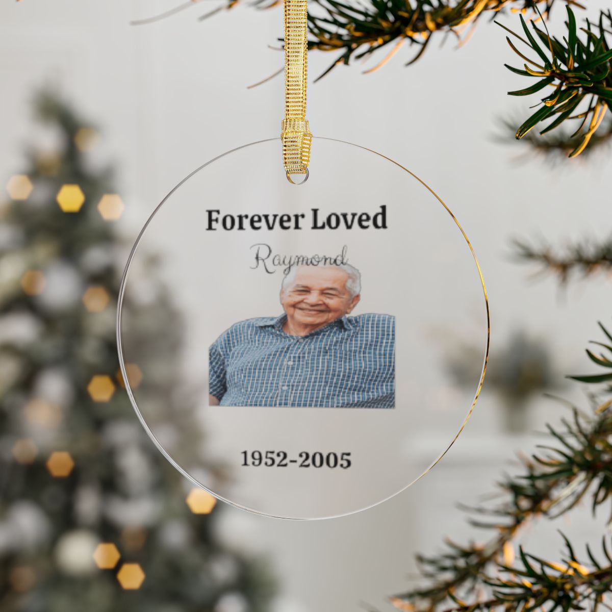 Loved One Memorial /*  Acrylic Ornament