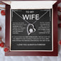 To My Love Necklace-Gift for Wife, Girlfriend, Fiance, Soulmate
