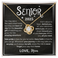 Senior Love Knot Necklace