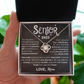 Senior Love Knot Necklace