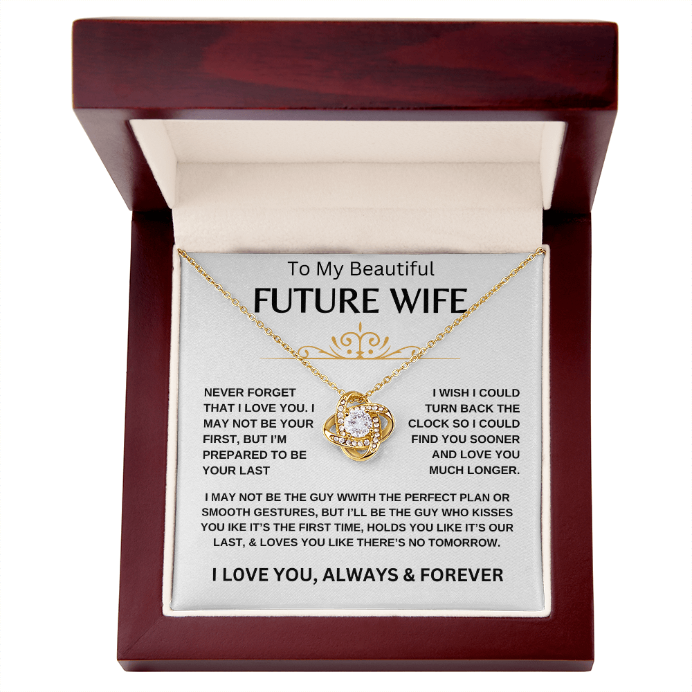 To My Beautiful Future Wife
