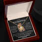 Daughter Love Knot  Necklace Lion Gift