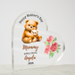 Personalized Mom's Plaque