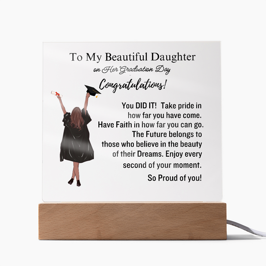 Graduation Acrylic Plaque