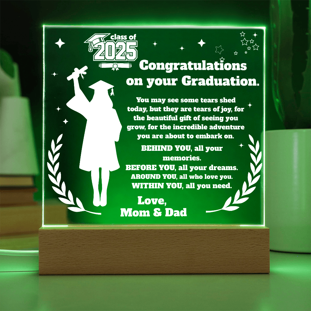 Acrylic Square Plaque