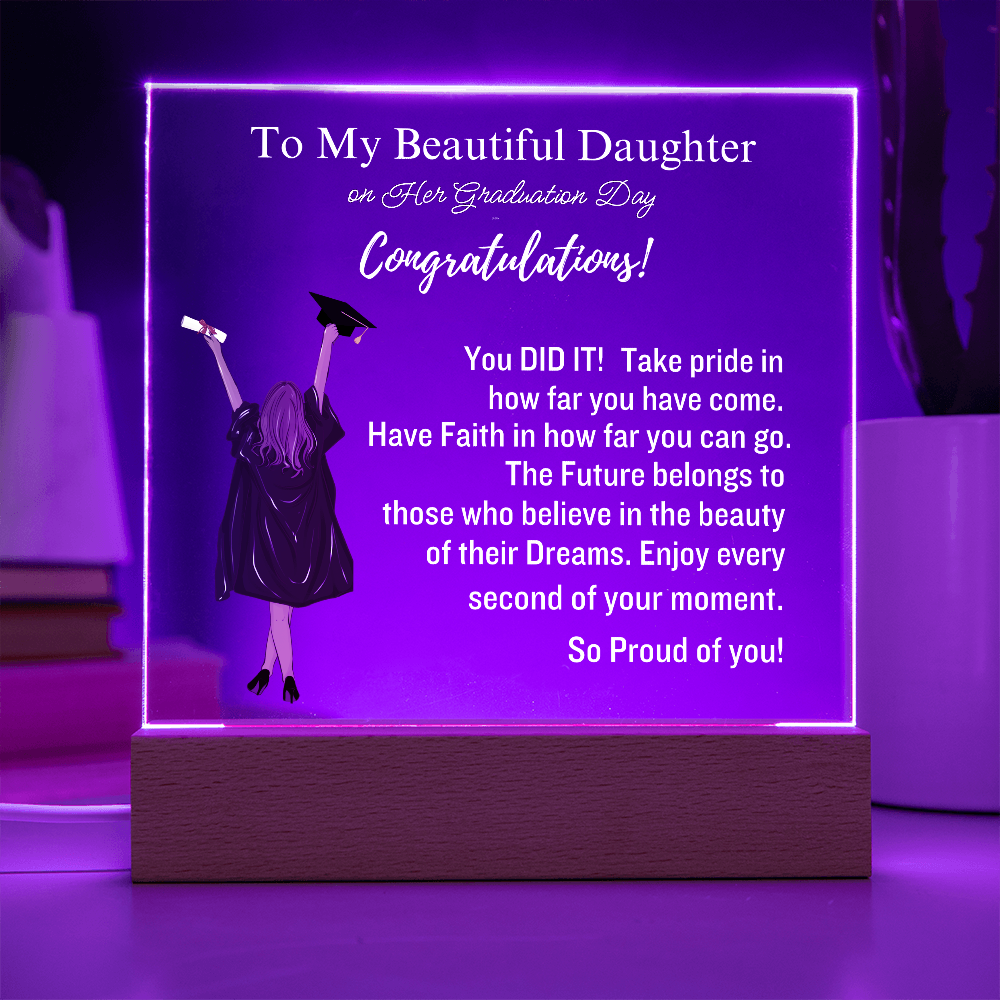 Graduation Acrylic Plaque
