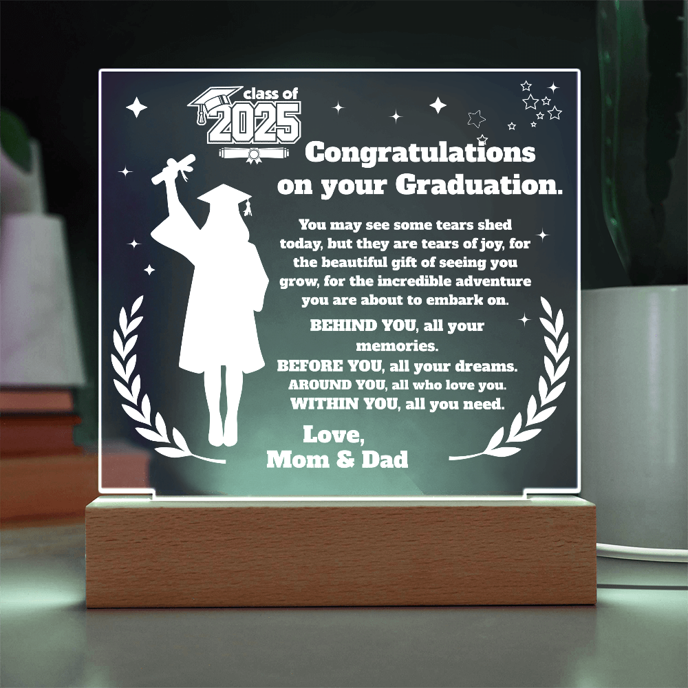 Acrylic Square Plaque