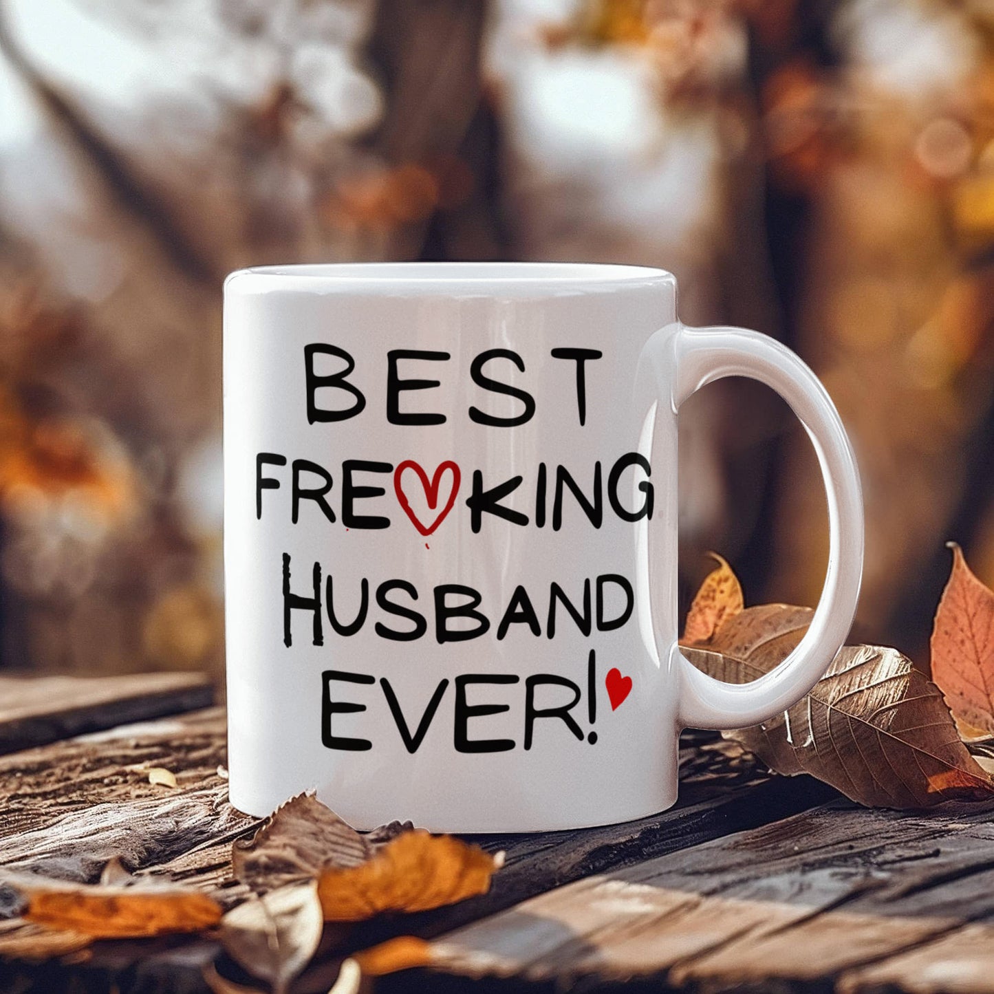 Best Freaking Husband Ever Love Mug