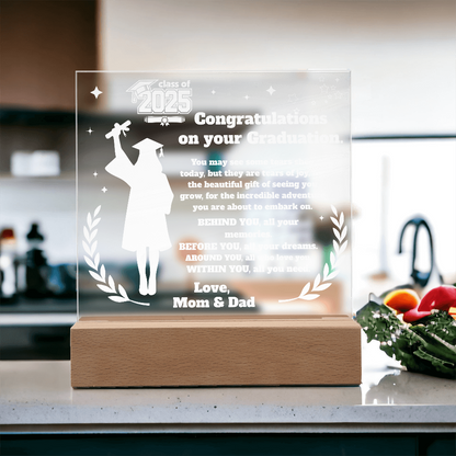 Acrylic Square Plaque