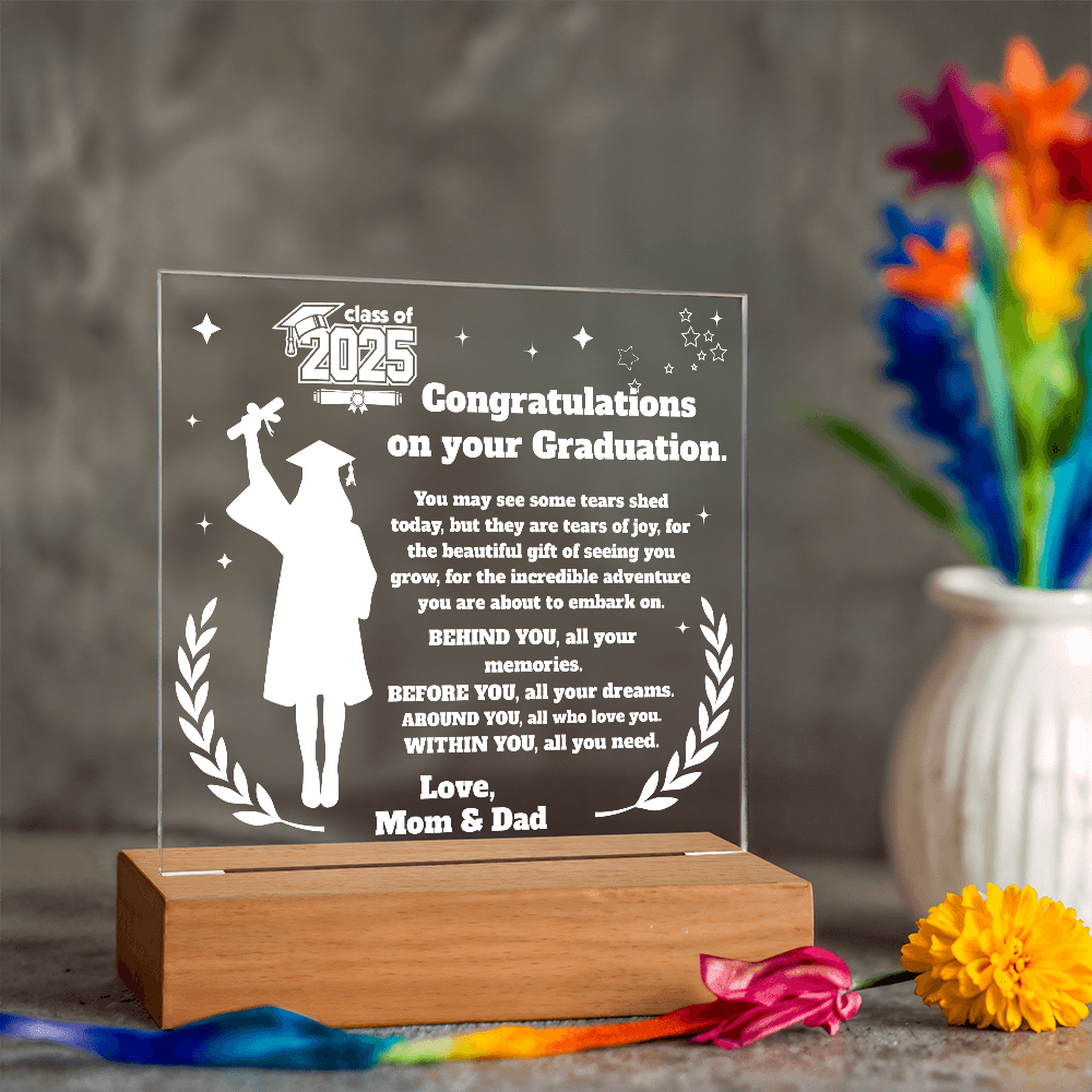 Acrylic Square Plaque