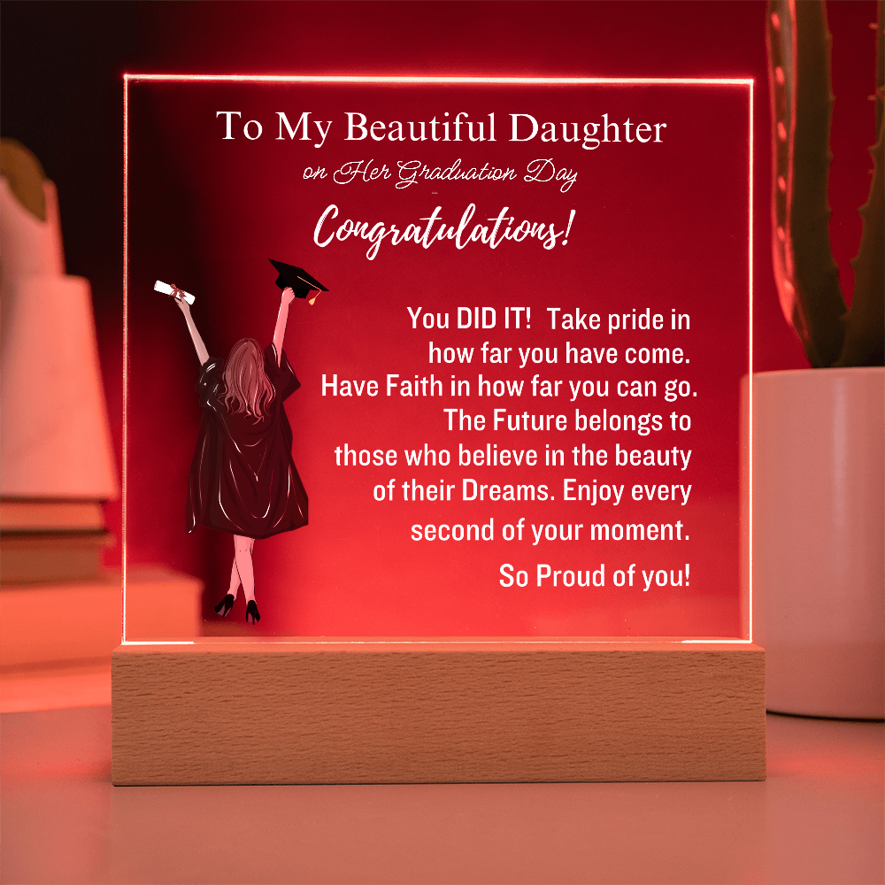 Graduation Acrylic Plaque
