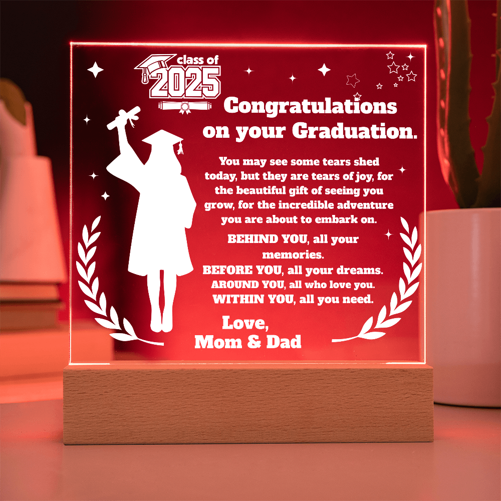 Acrylic Square Plaque