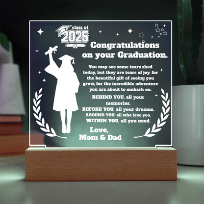 Acrylic Square Plaque