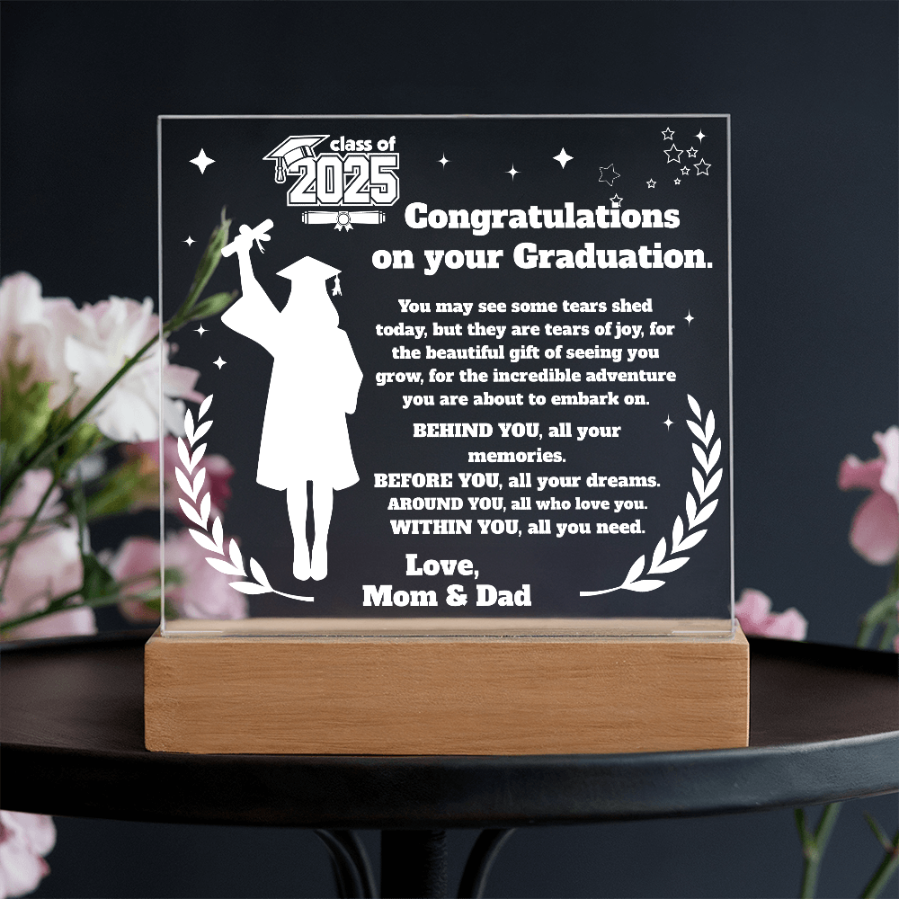 Acrylic Square Plaque
