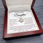 To My Daughter Necklace/You're one of my most Beautiful Chapters...