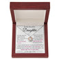 To My Daughter Necklace/You're one of my most Beautiful Chapters...