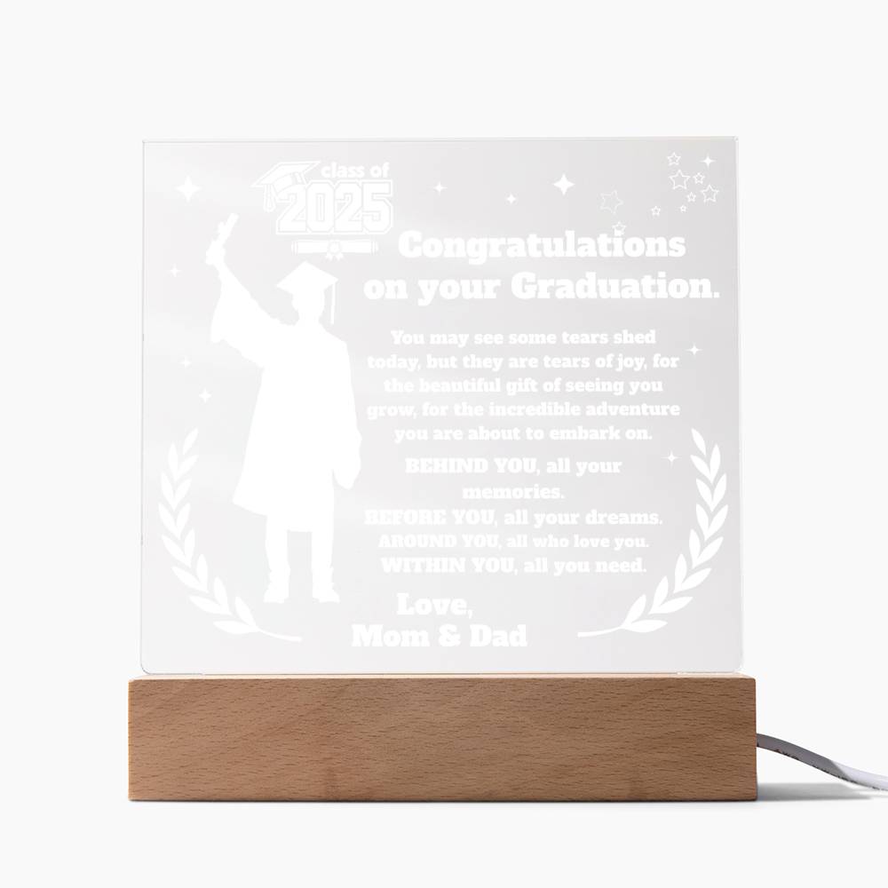 Acrylic Square Plaque