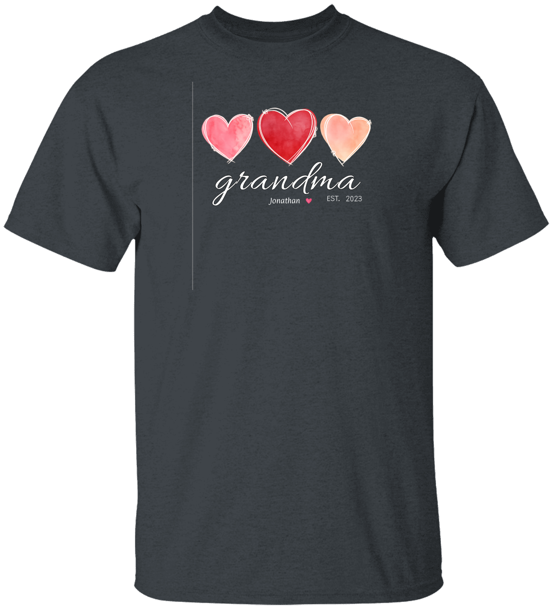 Personalized Grandma*Valentine Cotton T-Shirt