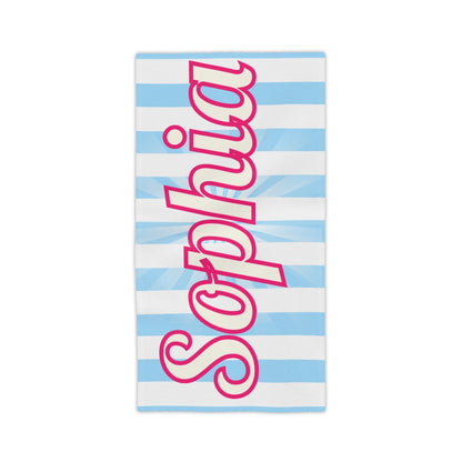 Personalized Beach Towel Family Vacation, Bridesmaids Gift, Bachelorette Gifts