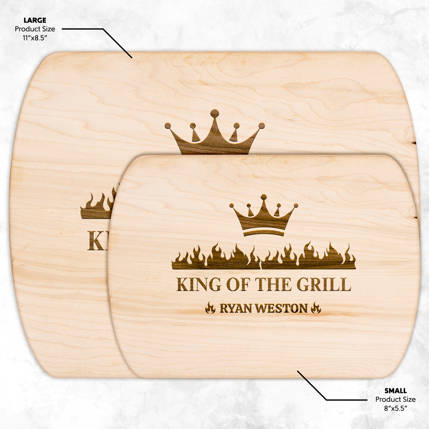 King of the Grill Cutting Board