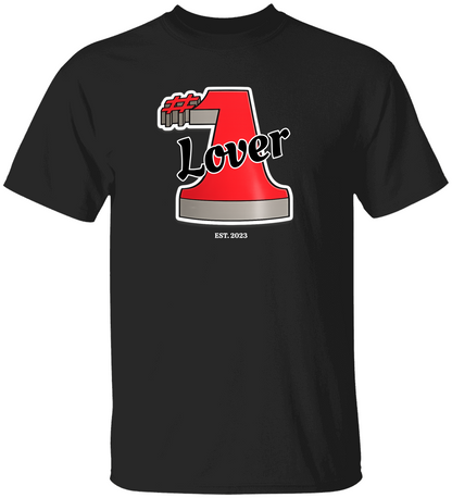 #1 Lover Personalized Cotton T-Shirt His/ Hers